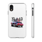 1969 Camaro Z28 American Flag Muscle Tough Phone Case Cover