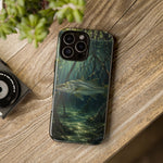 Snook Phone Case, Mangrove Sunbeam Painterly Marine Art Cover, Gift
