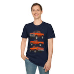 Orange 1979 F150 T-Shirt | Classic Pickup Truck Illustration