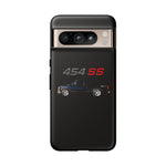 Chevy 1500 454 SS Sport Truck Phone Case Featuring Pickup Side Profile