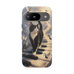 Piano Cat walking on keys Tough Case | Phone cover, musical cat art