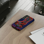 Neon Cowboy Boot phone case | High Noon Saloon design