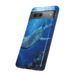 Whale Shark Phone Case, Sunlit Spotted Pattern Cover