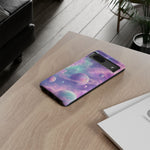 Pastel Galaxy Planet Vaporwave Art Tough Phone Case