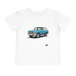 1969 Jimmy SUV Toddler T-Shirt Vintage Graphic Tee Blue White