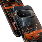70 GTO Judge Phone Case, Rainy City Night Muscle Car Cover