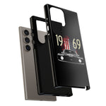 1969 Camaro SS American Flag Tough Phone Case Cover Gift Art