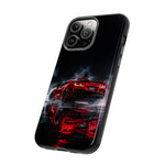 Z06 C8 Phone Case, Red Smoke Studio Reflection Cover