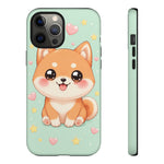 Shiba Inu Kawaii Chibi Smile Pet Dog Art Tough Phone Case