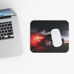 Challenger Hellcat Burnout Mouse Pad Night Smoke Muscle Desk Mat