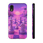 Pastel Chess Infinite Board Vaporwave Art Tough Phone Case