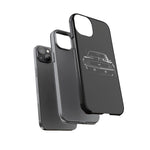 1969 Camaro Black Restomod Front Tough Phone Case Cover Gift
