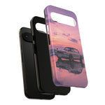 Silver Hakosuka Skyline Mirror Lake Tough Phone Case