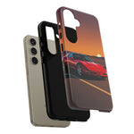 Red C4 ZR-1 King of the Hill Art Tough Phone Case