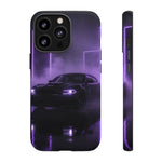 Midnight Charger Violet Neon Tough Phone Case