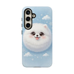 Samoyed Kawaii Snowball Chibi Art Tough Phone Case