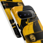 Z28 Yellow Camaro Retro Poster Tough Phone Case