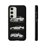 R32 Skyline Phone Case White, Three-View Vector Cover, Gift GTR Fans