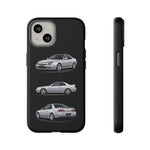 Silver Prelude Sports Coupe Tough Phone Case for JDM Fans