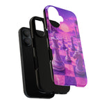 Pastel Chess Infinite Board Vaporwave Art Tough Phone Case