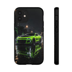 Camaro ZL1 Neon Green Muscle Car phone case | Tough Cover