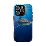 Tiger Shark Phone Case, Dappled Blue Water Tough Cover