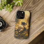 Pug in Sunbeams phone case | Dog Lover Tough Cover