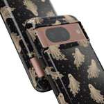 Vintage Ghost Pattern phone case | Halloween spooky stars design