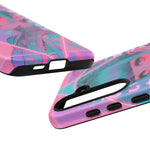 Neon Cyber Geisha phone case | Tough Case