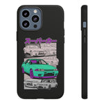 R32 Skyline GT-R Manga Style JDM Tough Phone Case Cover Gift