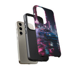 Skyline GT-R Tokyo Rain JDM Night Art Tough Phone Case