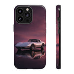 Soft White C3 Corvette Mauve Sky Phone Case