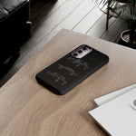 Black GNX Phone Case, Three-View Muscle Car Vector Tough Cover