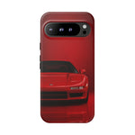 Red NSX Phone Case, 90s JDM Supercar Legend Tough Cover, Mens Gift
