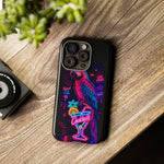 Neon Parrot Cocktails phone case | Tough Cases