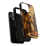 Poodle in Beret Phone Case | Vintage Paris Café Illustration