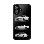 R32 Skyline Phone Case White, Three-View Vector Cover, Gift GTR Fans