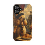 Poodle in Beret Phone Case | Vintage Paris Café Illustration