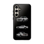 Silver Hakosuka Skyline Classic Sports Car Tough Phone Case for JDM Fans