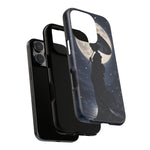 Geisha Parasol Moonlight Art Tough Phone Case
