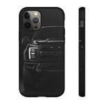 Black F150 Raptor Truck Studio Front Tough Phone Case
