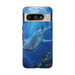 Whale Shark Phone Case, Sunlit Spotted Pattern Cover