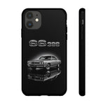 SS396 Malibu Black Glow Phone Case Trim Badge Black Car Art Gift