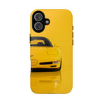 C5 Z06 Yellow Sports Car phone case | Tough Cover for Vette Owners