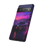 Retro JDM Sports Car Sunset MR2  phone case | Tough Cases