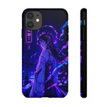 Neon Shrine Maiden phone case | Tough Case, anime vaporwave
