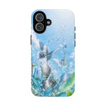 Copy of Silver Butterflies Tough Case | Blue Sky Water Droplets Phone Cover