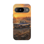 73 Chevy C10 Square body Truck Two-Tone Sunrise Tough Phone Case