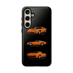 Orange Miura Classic Supercar Tough Phone Case - 3 View