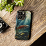 Salmon River Fishing Phone Case, Sunlit Current Cover